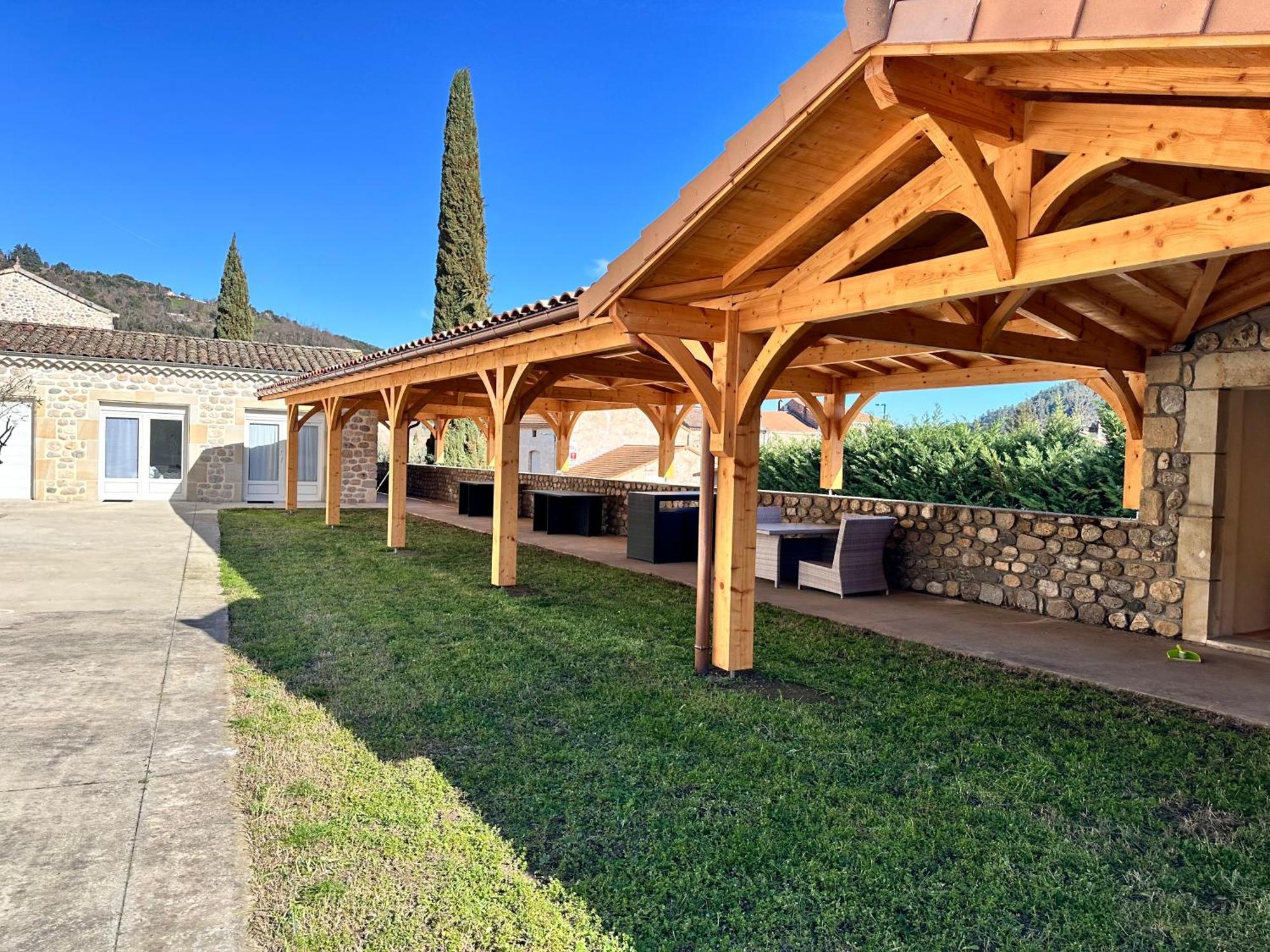 مبيت وإفطار Saint-Fortunat-sur-Eyrieux Domaine Les Buis المظهر الخارجي الصورة