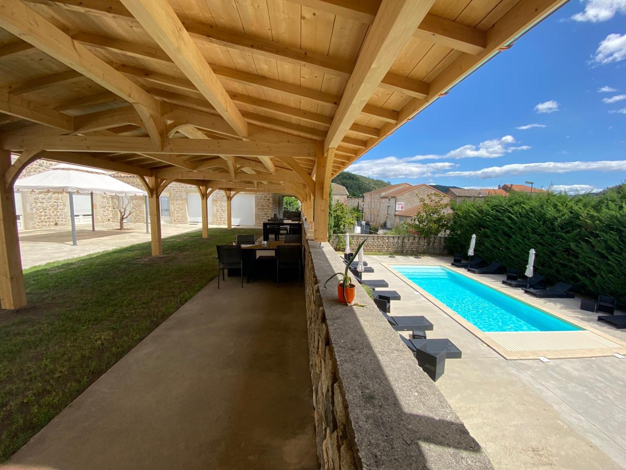 مبيت وإفطار Saint-Fortunat-sur-Eyrieux Domaine Les Buis المظهر الخارجي الصورة
