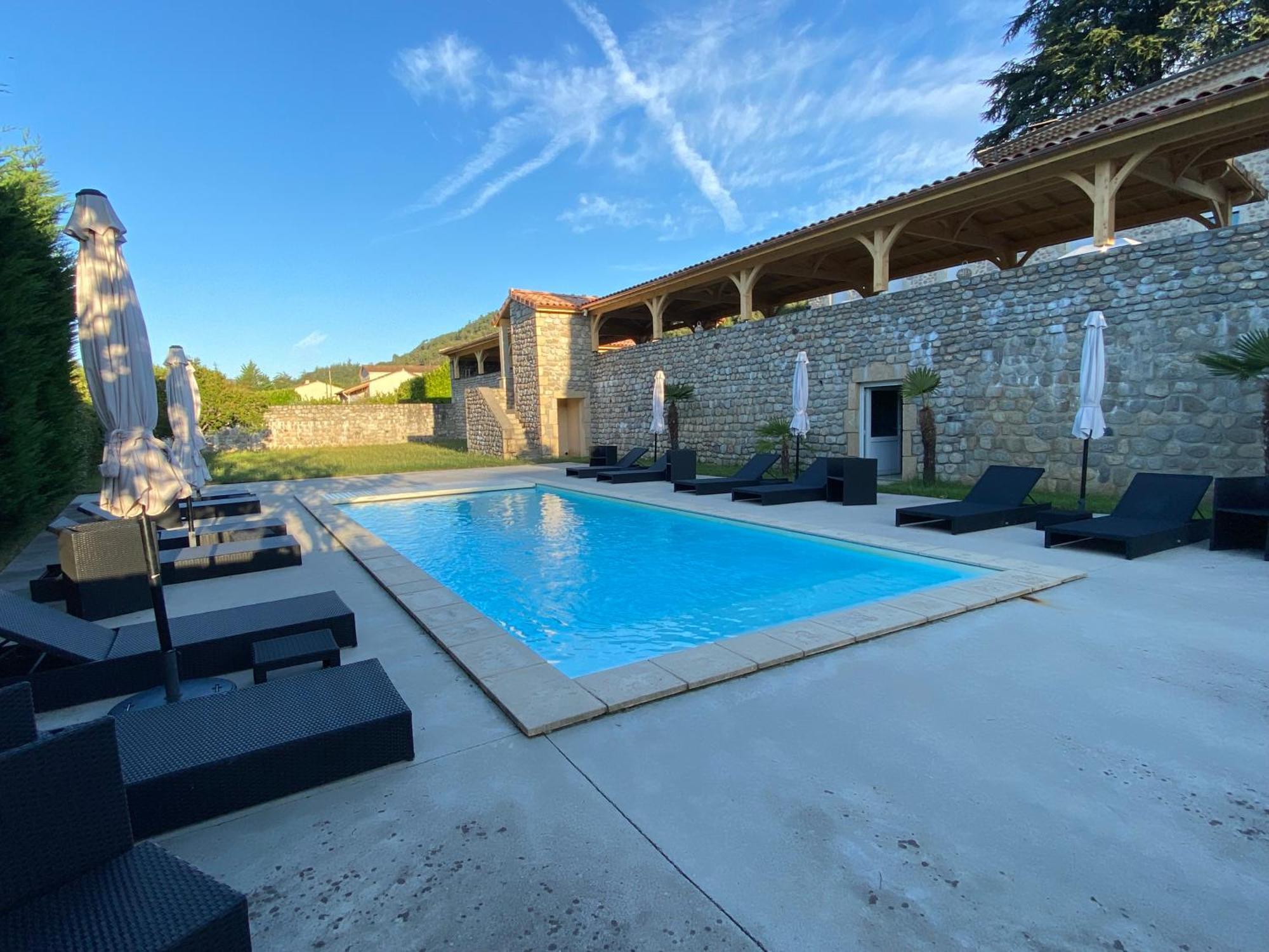 مبيت وإفطار Saint-Fortunat-sur-Eyrieux Domaine Les Buis المظهر الخارجي الصورة