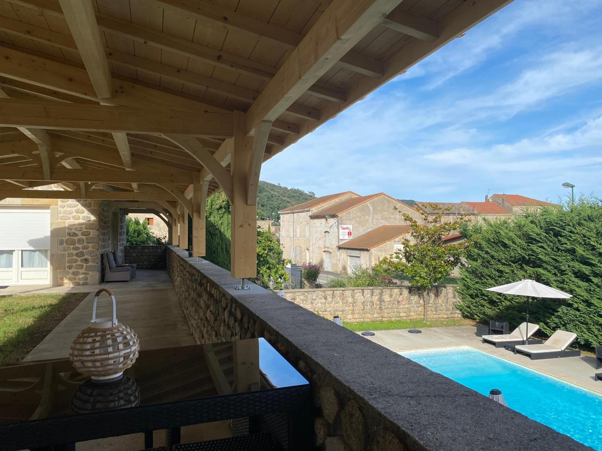 مبيت وإفطار Saint-Fortunat-sur-Eyrieux Domaine Les Buis المظهر الخارجي الصورة