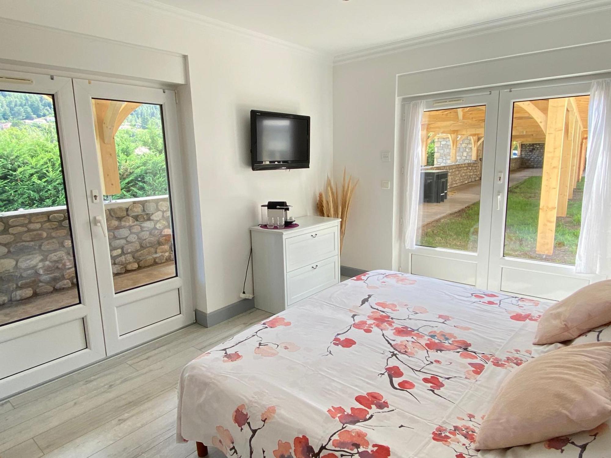 مبيت وإفطار Saint-Fortunat-sur-Eyrieux Domaine Les Buis المظهر الخارجي الصورة